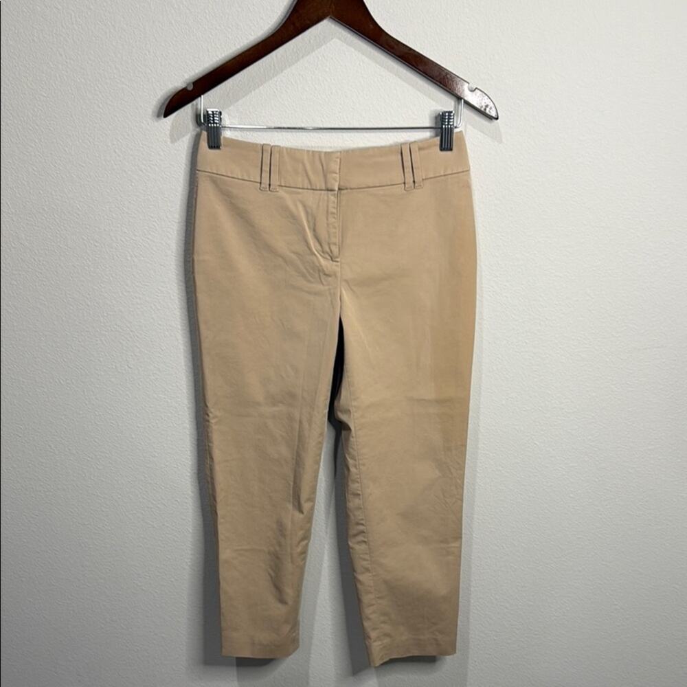 Ann Taylor Khaki Ankle Pants 27x22" Size 0P